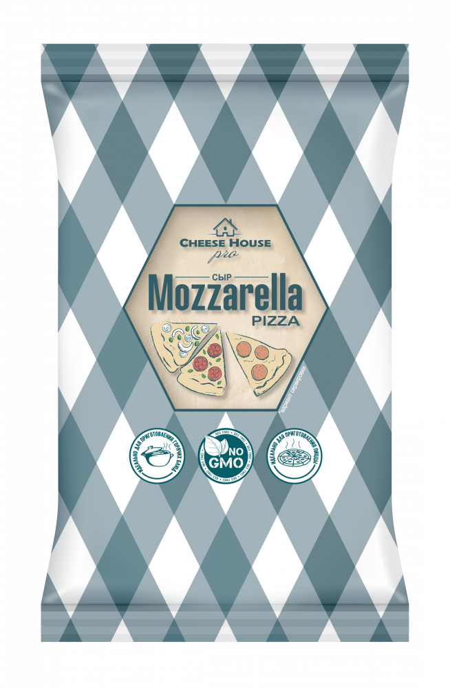 Сыр Mozzarella Pizza, 40% 200 гр. ТМ Cheese House pro