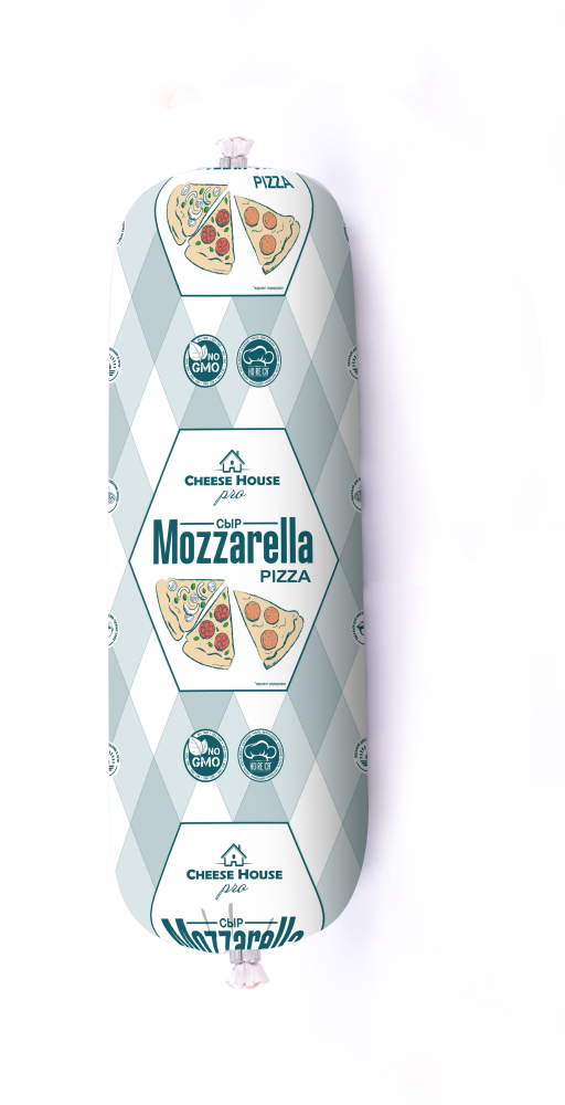 Сыр Mozzarella Pizza 40% 2 кг. ТМ Cheese House pro