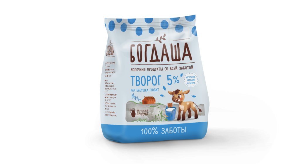 Творог 5% 300гр. ТМ Богдаша