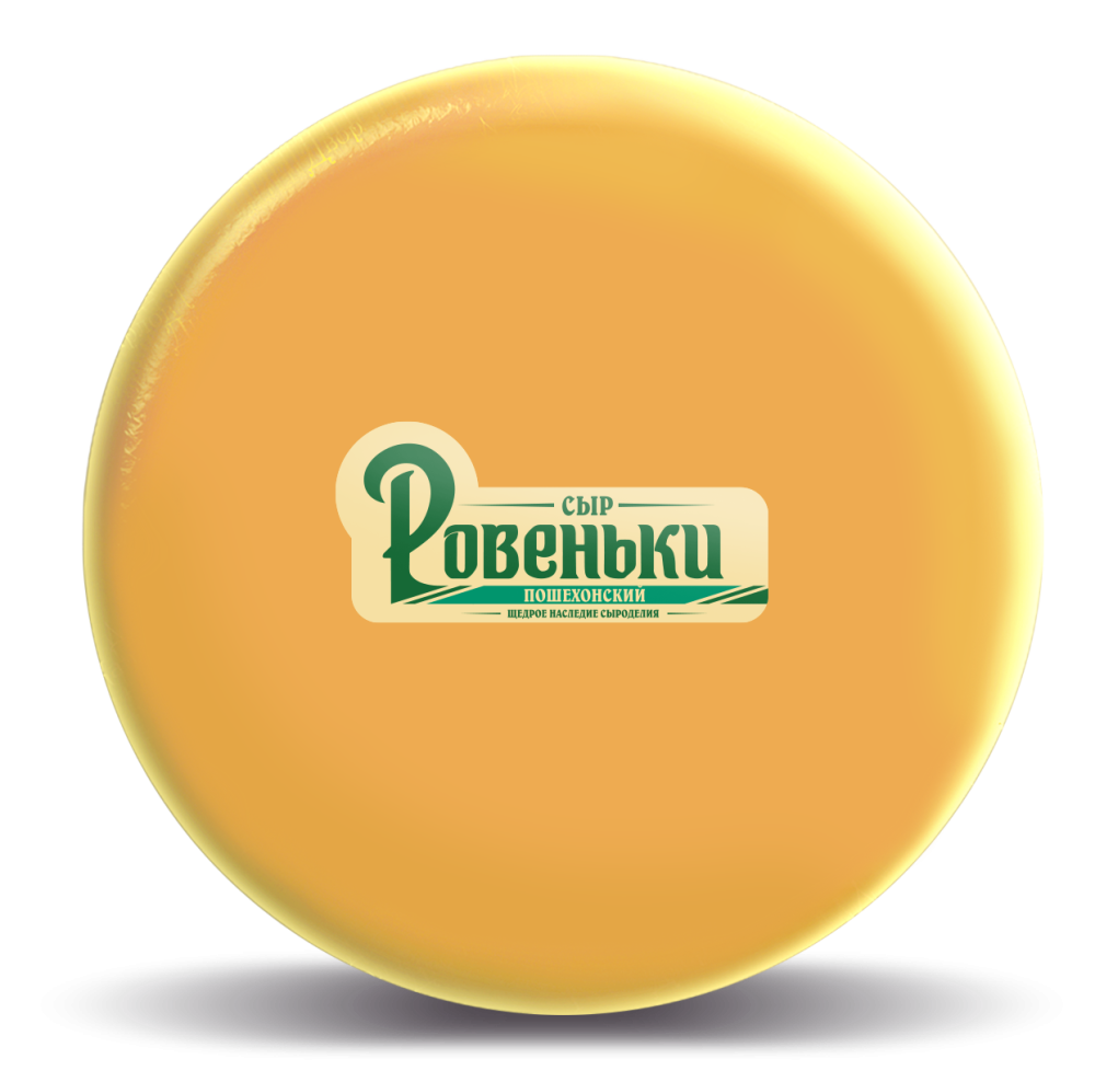 Пошехонский 45% 4,8кг. ТМ Ровеньки